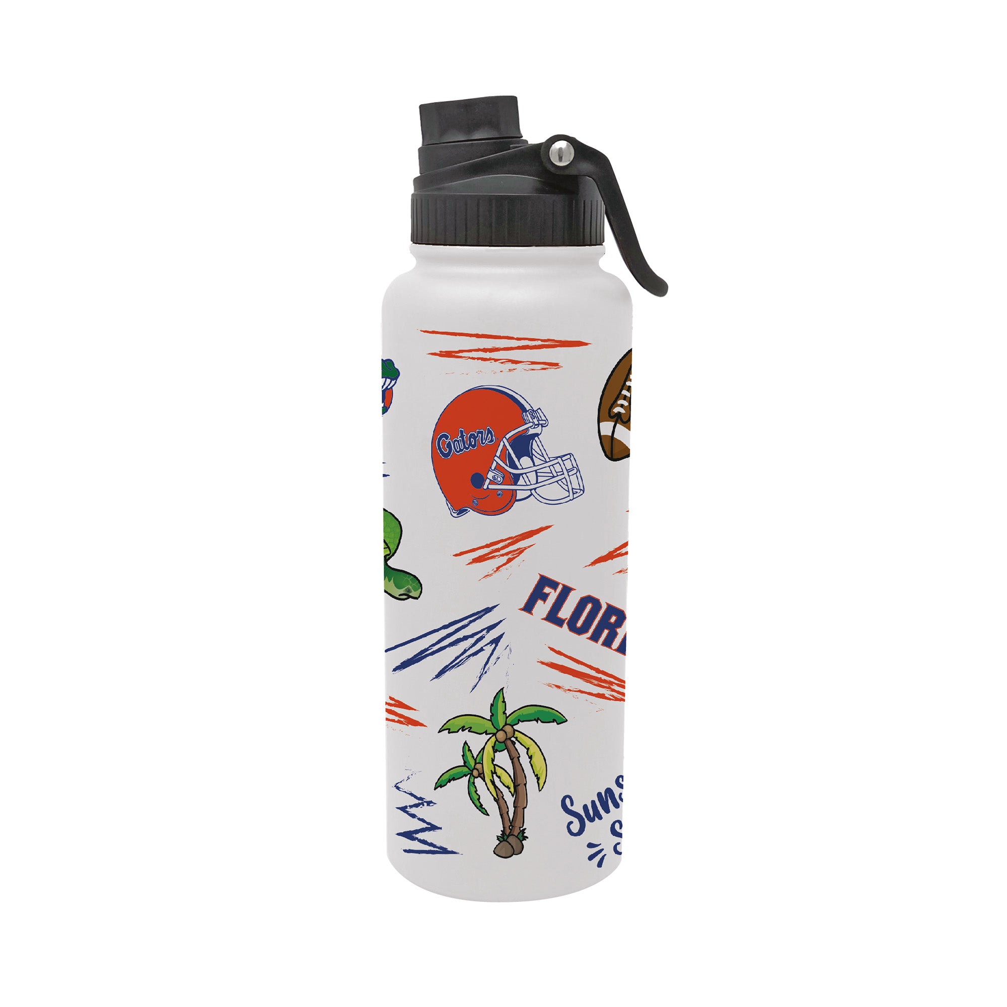 34oz Florida Gators Local Aqua Bottle