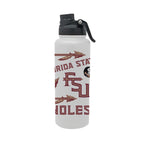 Florida State Seminoles 34oz Stainless Steel Medley Aqua Bottle