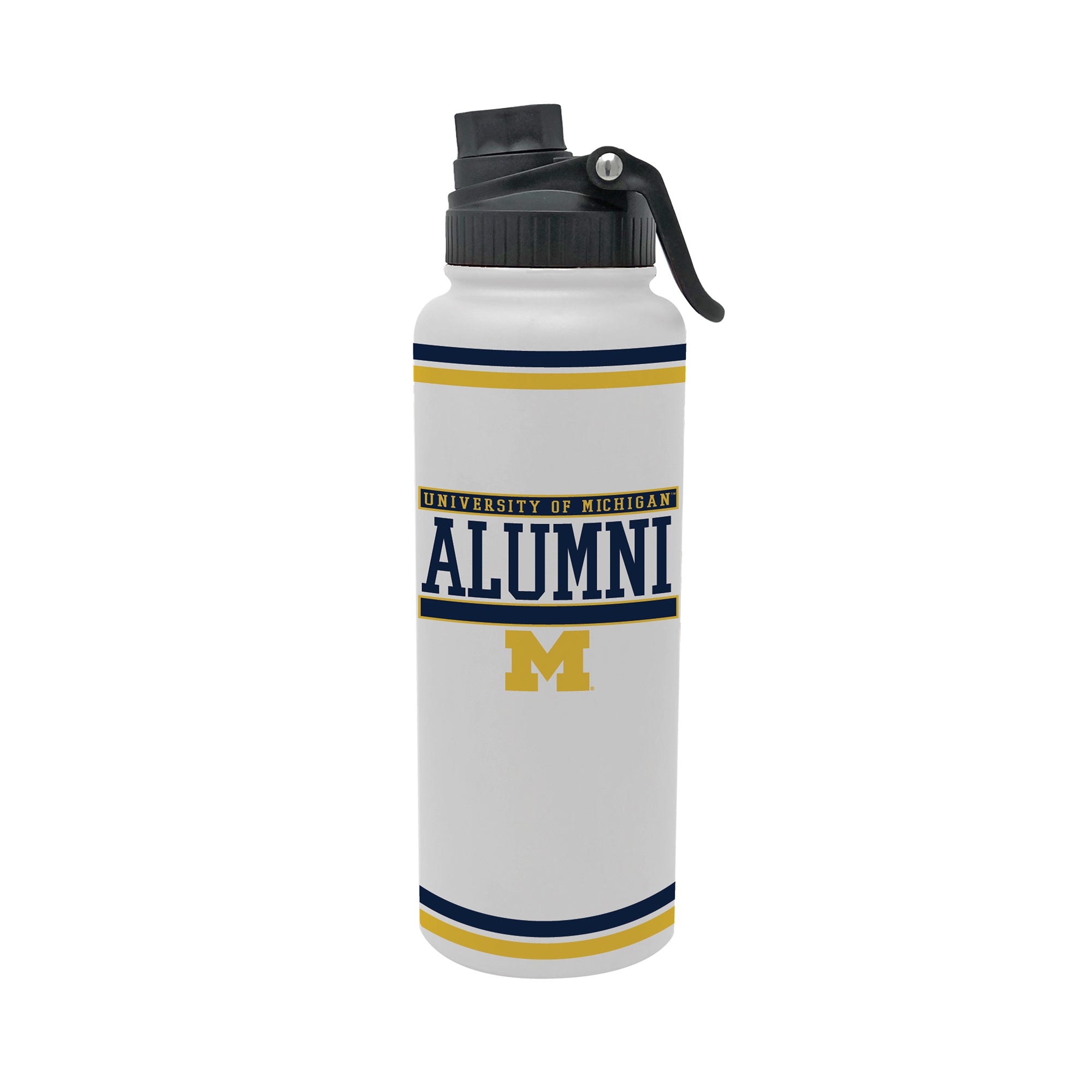 34oz Michigan Wolverines Alumni Aqua Bottle