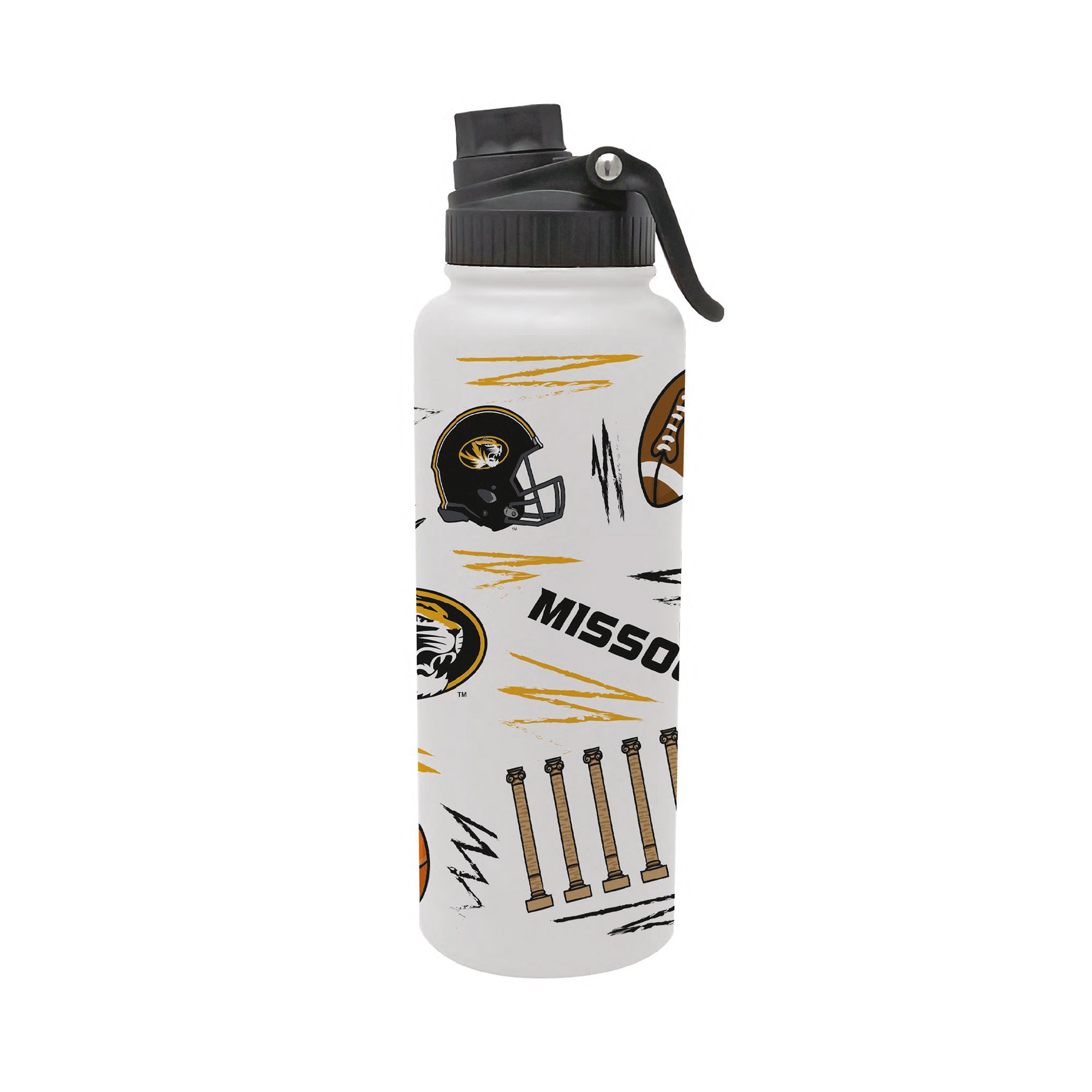 34oz Missouri Tigers Local Aqua Bottle