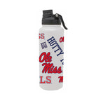 Ole Miss Rebels 34oz Stainless Steel Medley Aqua Bottle