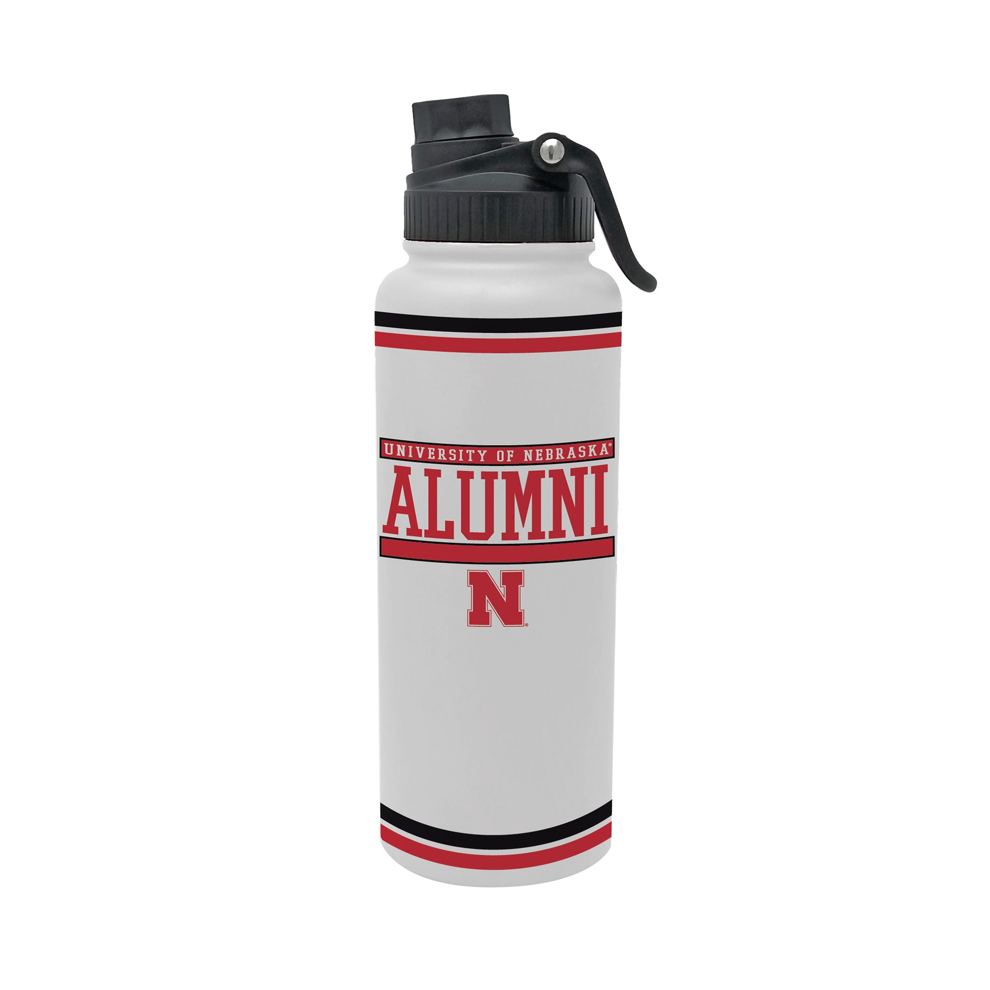 34oz Nebraska Cornhuskers Alumni Aqua Bottle