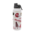 34oz Oklahoma Sooners Local Aqua Bottle