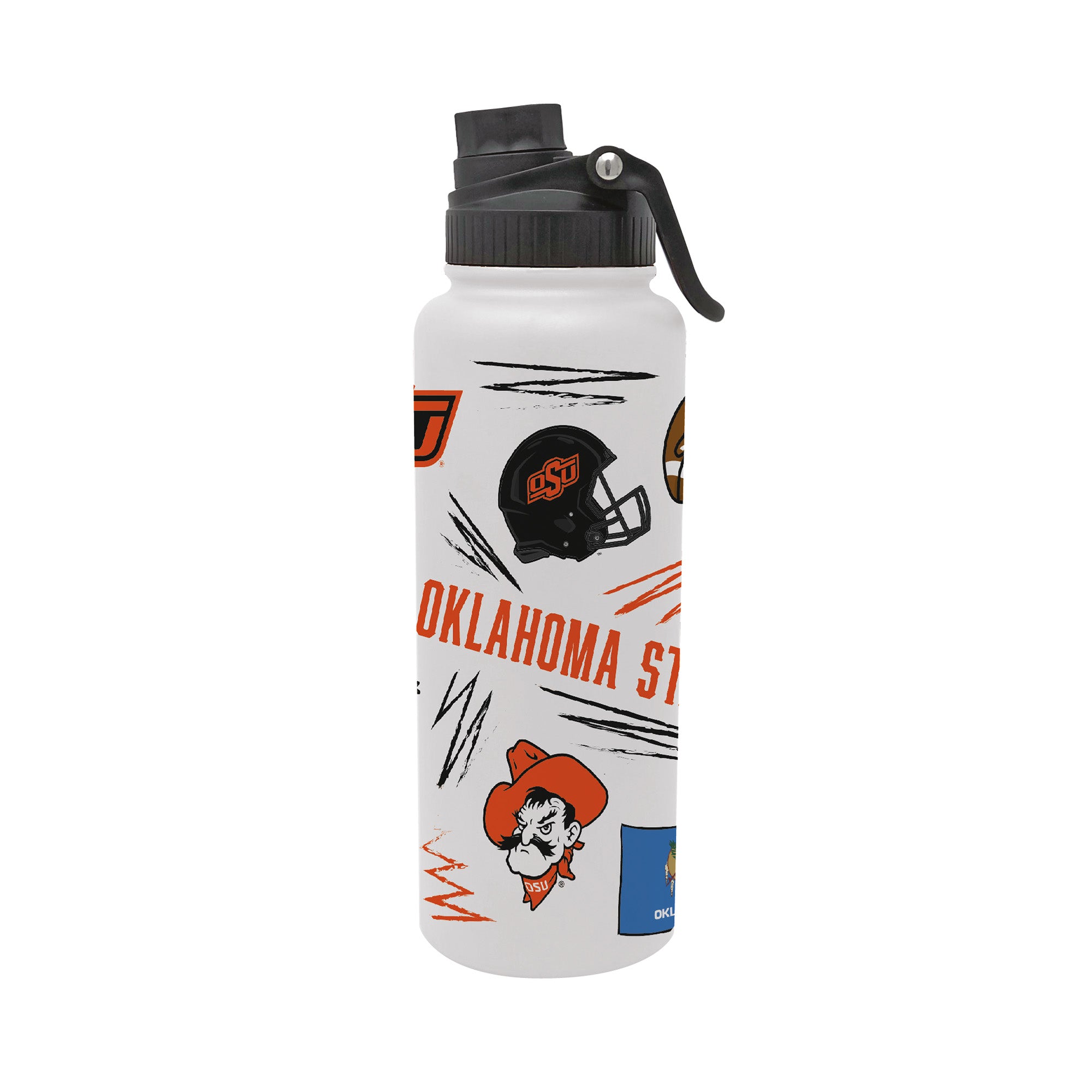 34oz Oklahoma State Cowboys Local Aqua Bottle