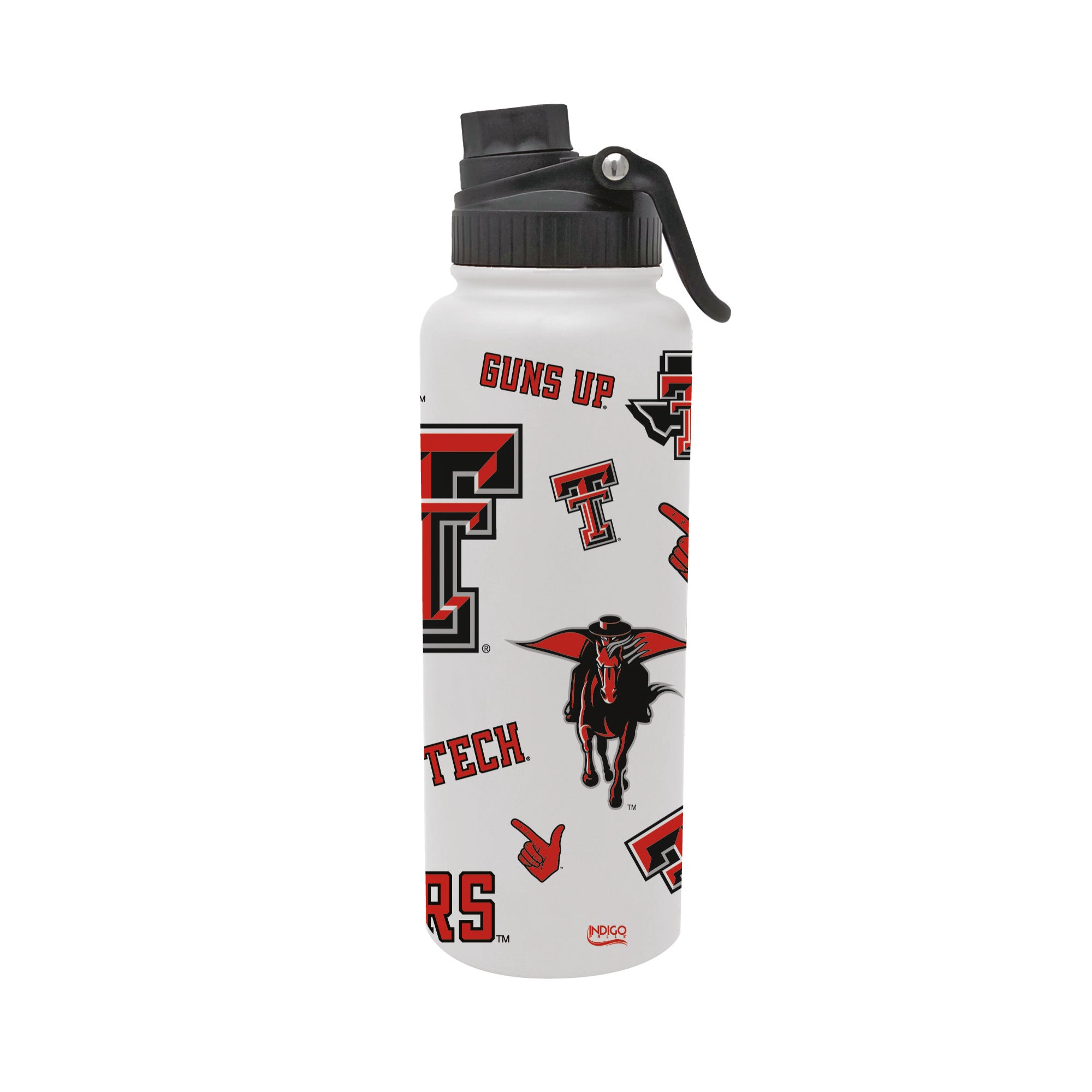 Texas Tech Red Raiders 34oz Stainless Steel Medley Aqua Bottle