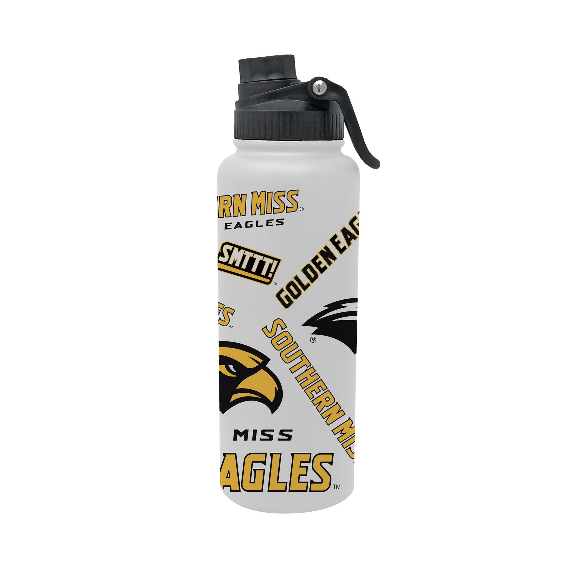 Southern Miss Golden Eagles 34oz Stainless Steel Medley Aqua Bottle