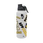 App State Mountaineers 34oz Stainless Steel Medley Aqua Bottle