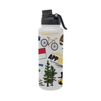 34oz App State Mountaineers Local Aqua Bottle