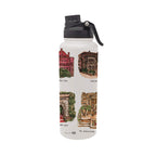34oz Wisconsin Badgers Laura Wilcox University Collection Aqua Bottle