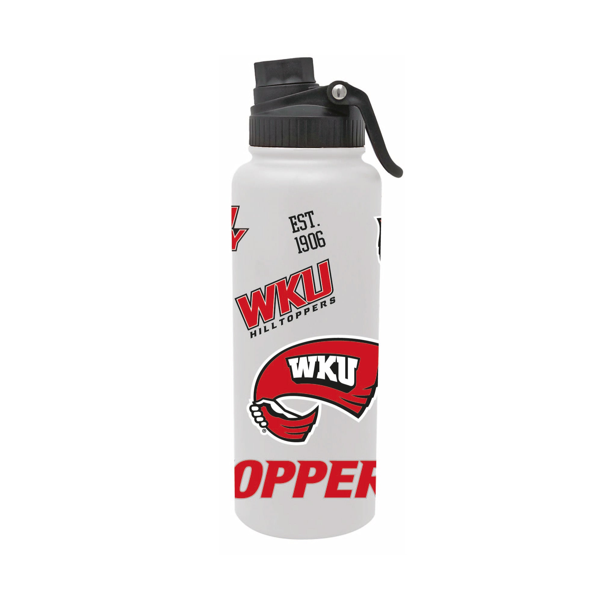 Western Kentucky Hilltoppers 34oz Stainless Steel Medley Aqua Bottle