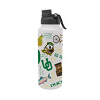 34oz Oregon Ducks Local Aqua Bottle