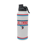 34oz Delaware State Hornets Alumni Aqua Bottle