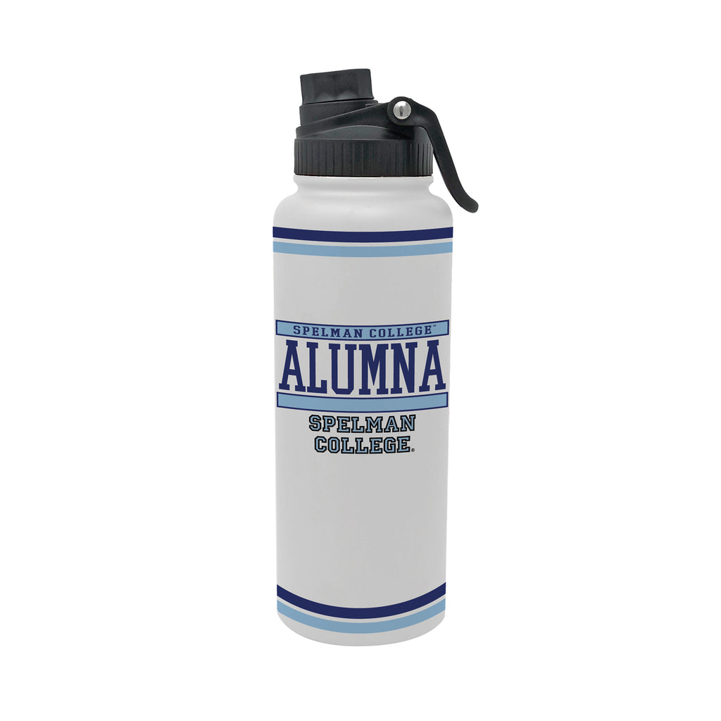 34oz Spelman Jaguars Alumna Aqua Bottle