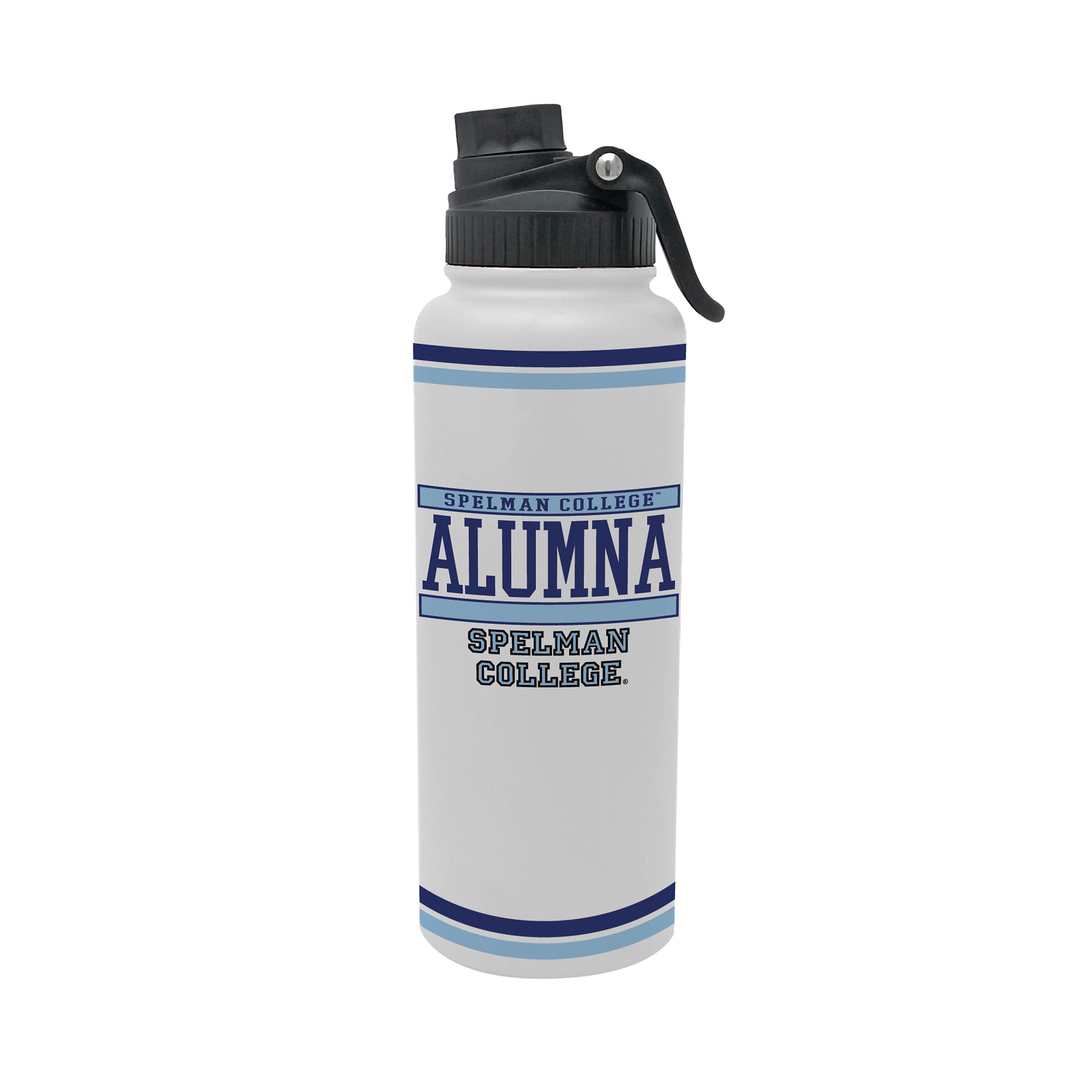 34oz Spelman Jaguars Alumna Aqua Bottle
