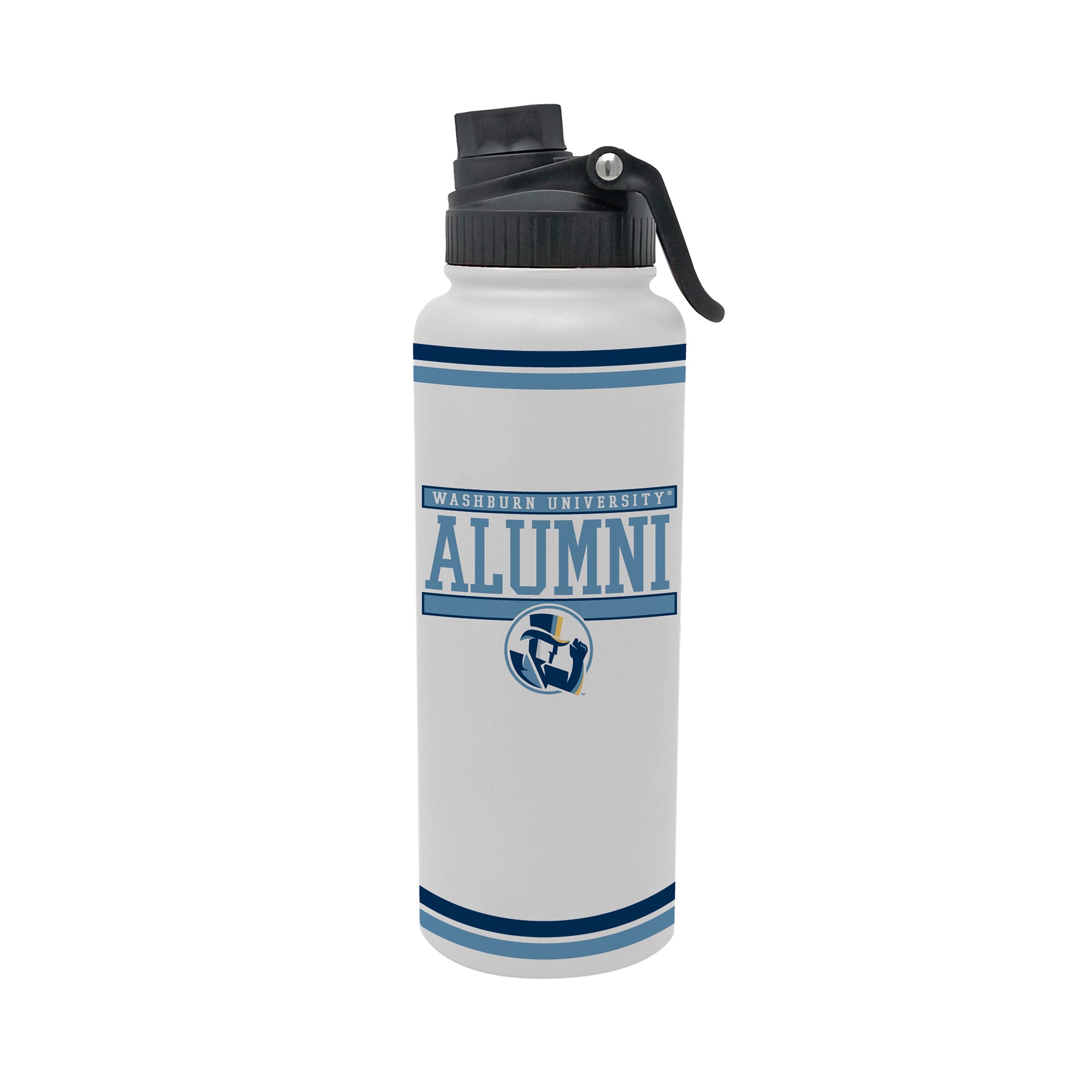 34oz Washburn Ichabods Alumni Aqua Bottle