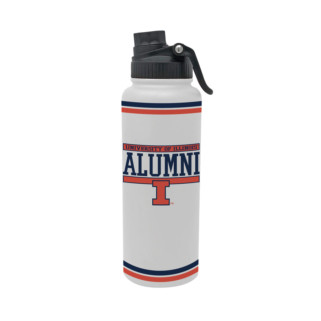 34oz Illinois Fighting Illini Alumni Aqua Bottle