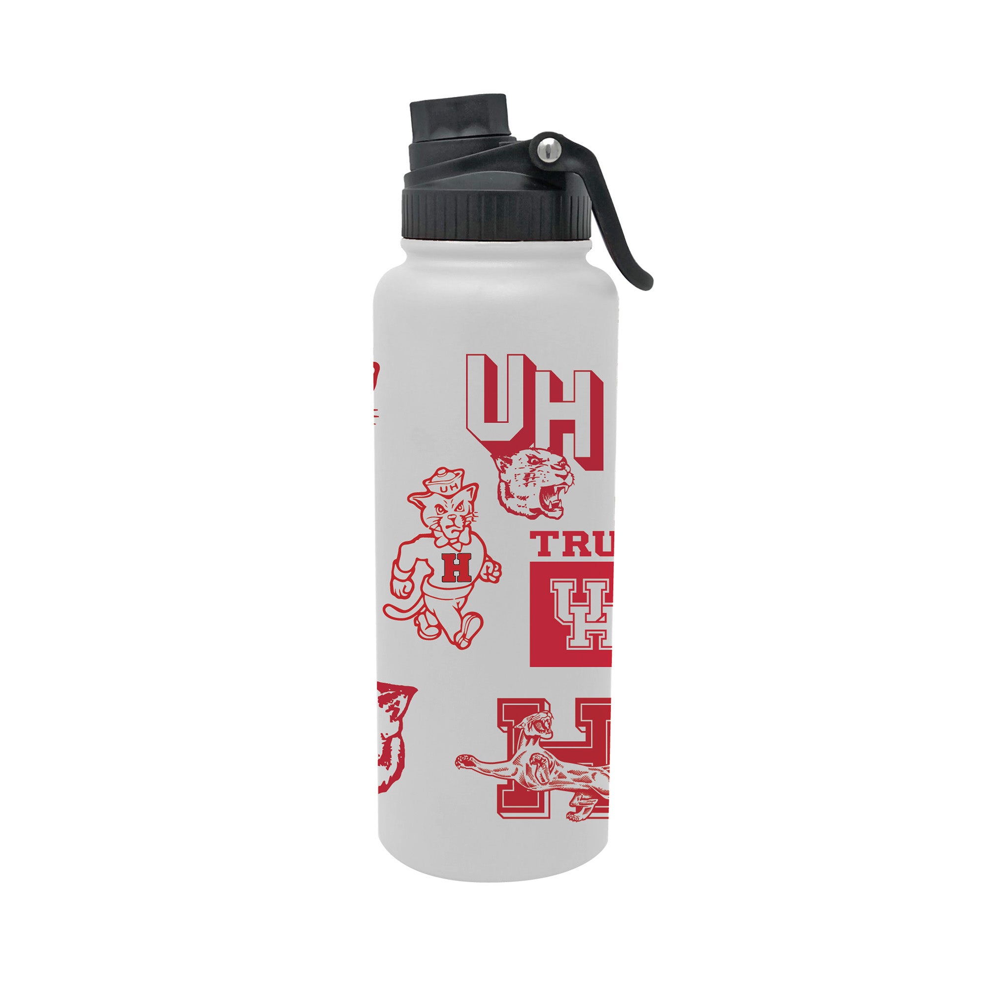 Houston Cougars 34oz Stainless Steel Medley Aqua Bottle