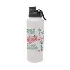 Washington University 34oz Campus Line Art Aqua Bottle
