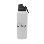 Northeastern Huskies 34oz Campus Line Art Aqua Bottle