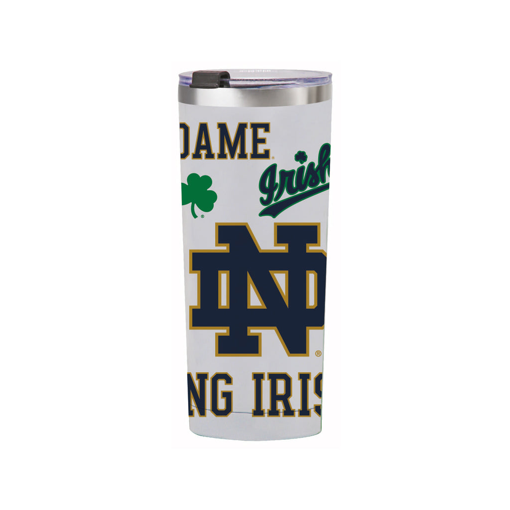 24oz Notre Dame Fighting Irish Medley Stainless Steel Tumbler