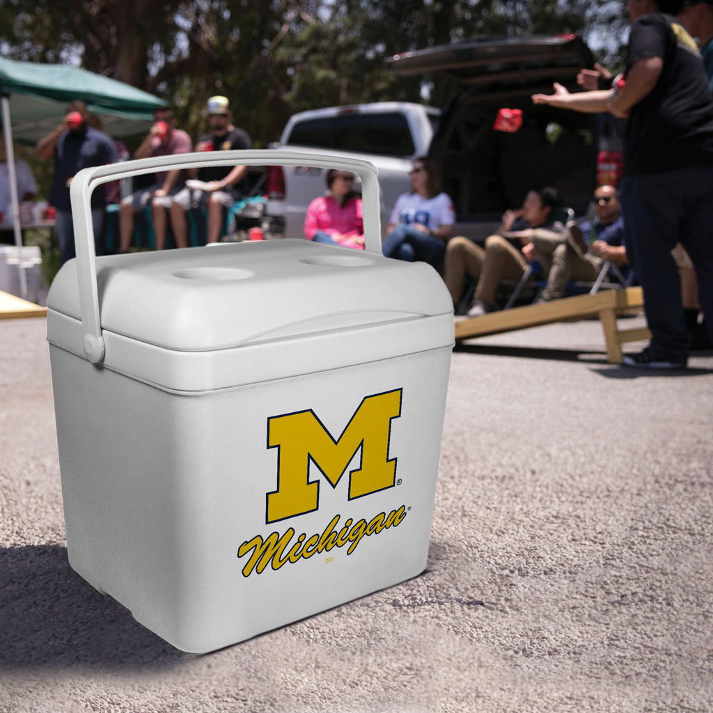 16qt Michigan Wolverines Tailgate Cooler
