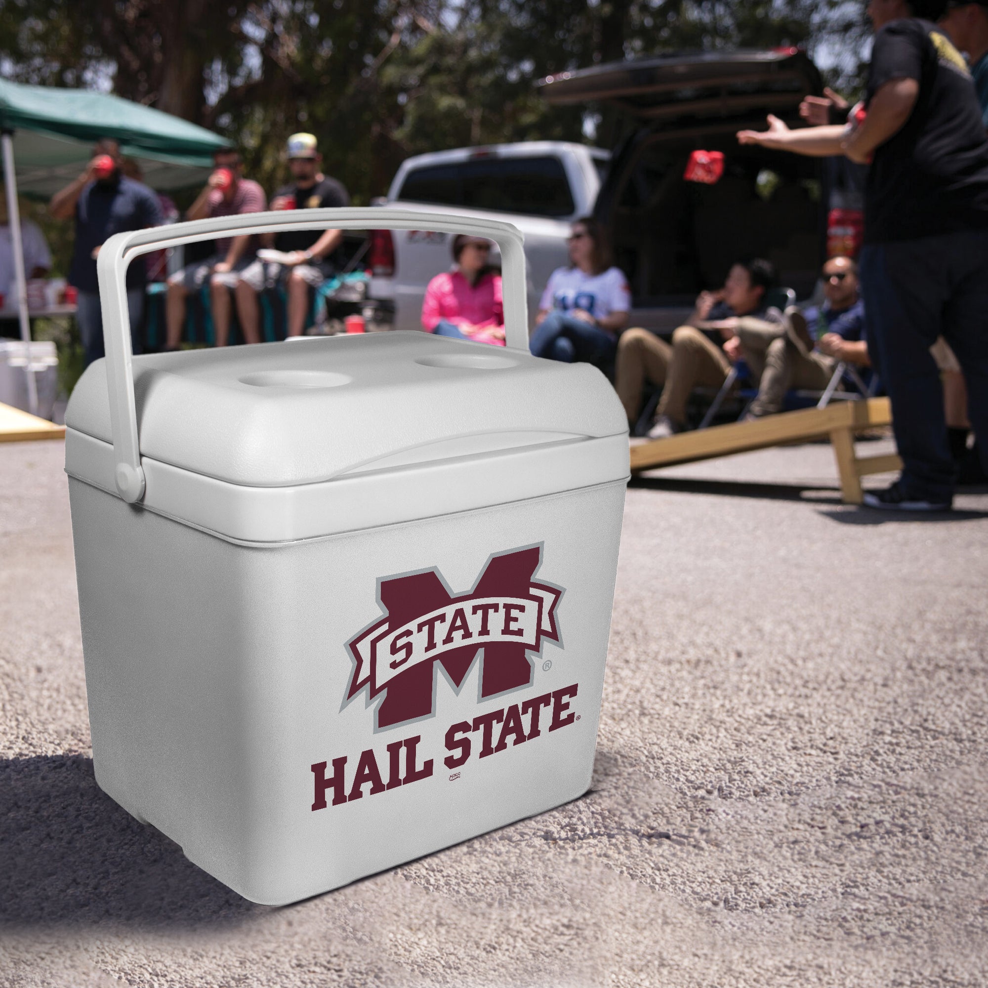 16qt Mississippi State Bulldogs Tailgate Cooler