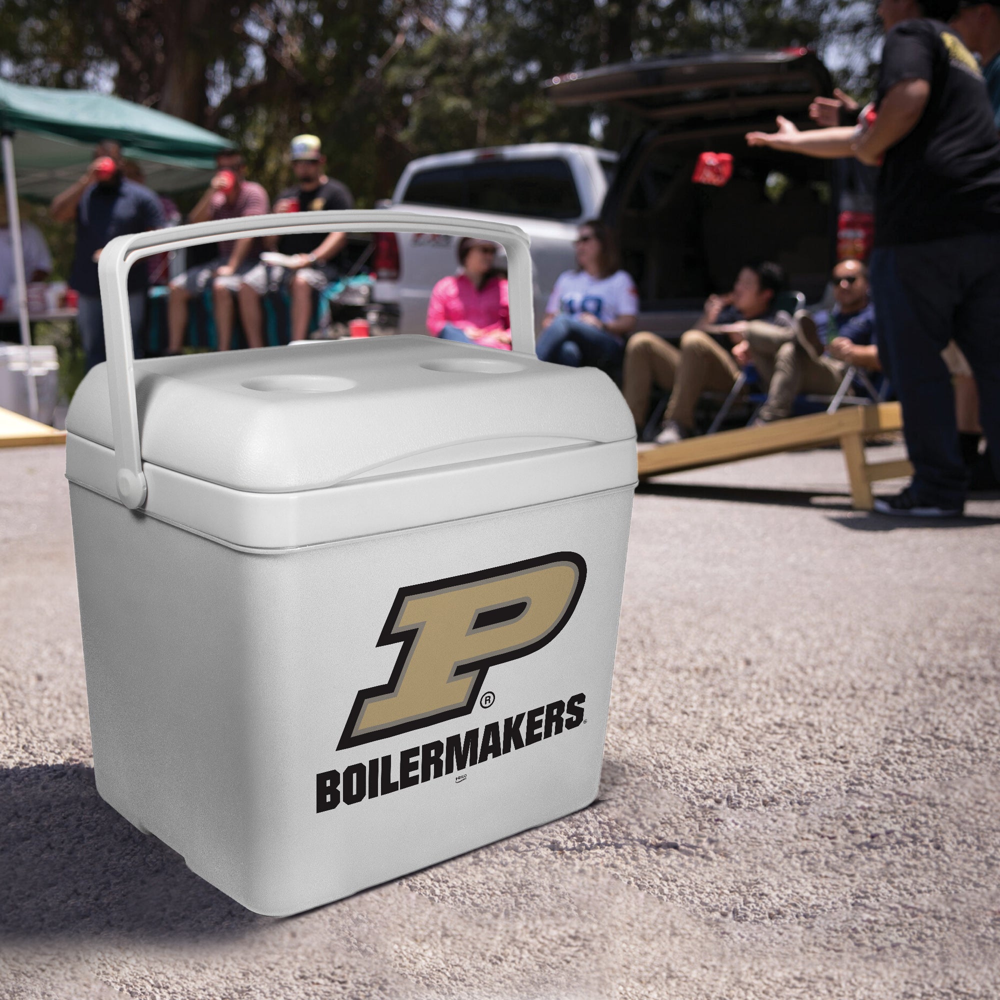 16qt Purdue Boilmarkers Tailgate Cooler