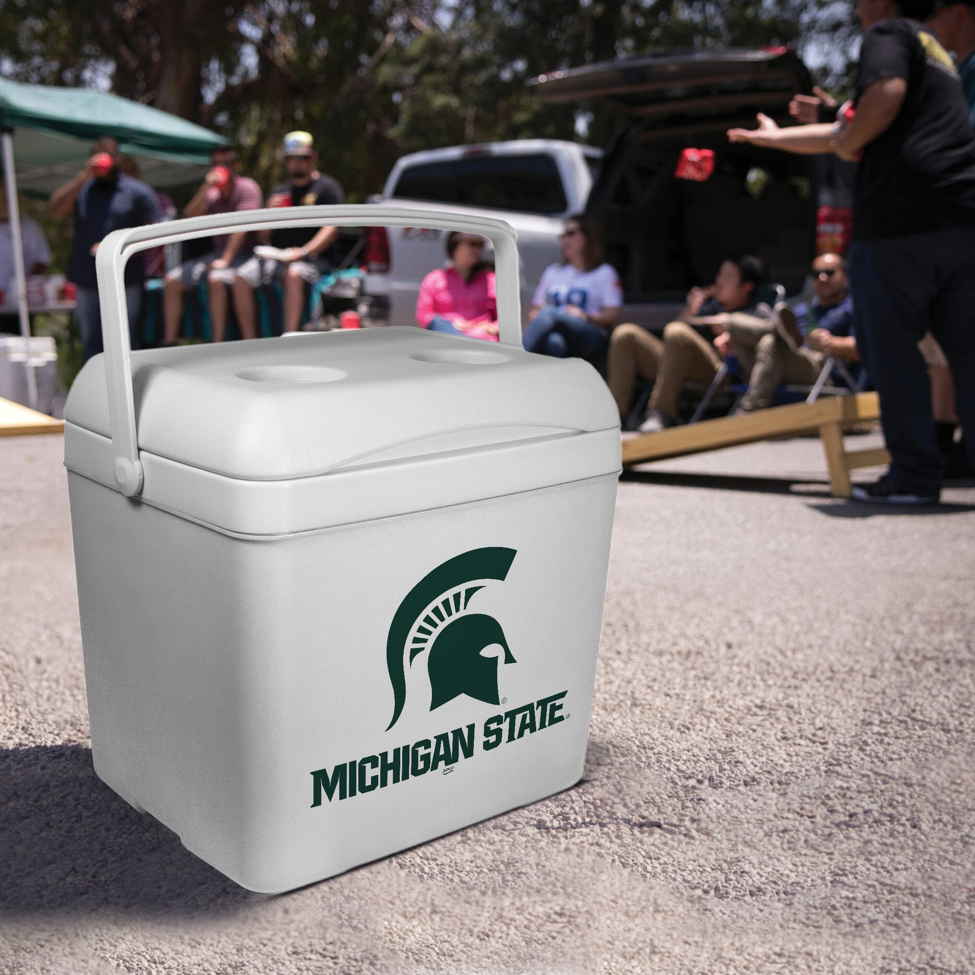 16qt Michigan State Spartans Tailgate Cooler
