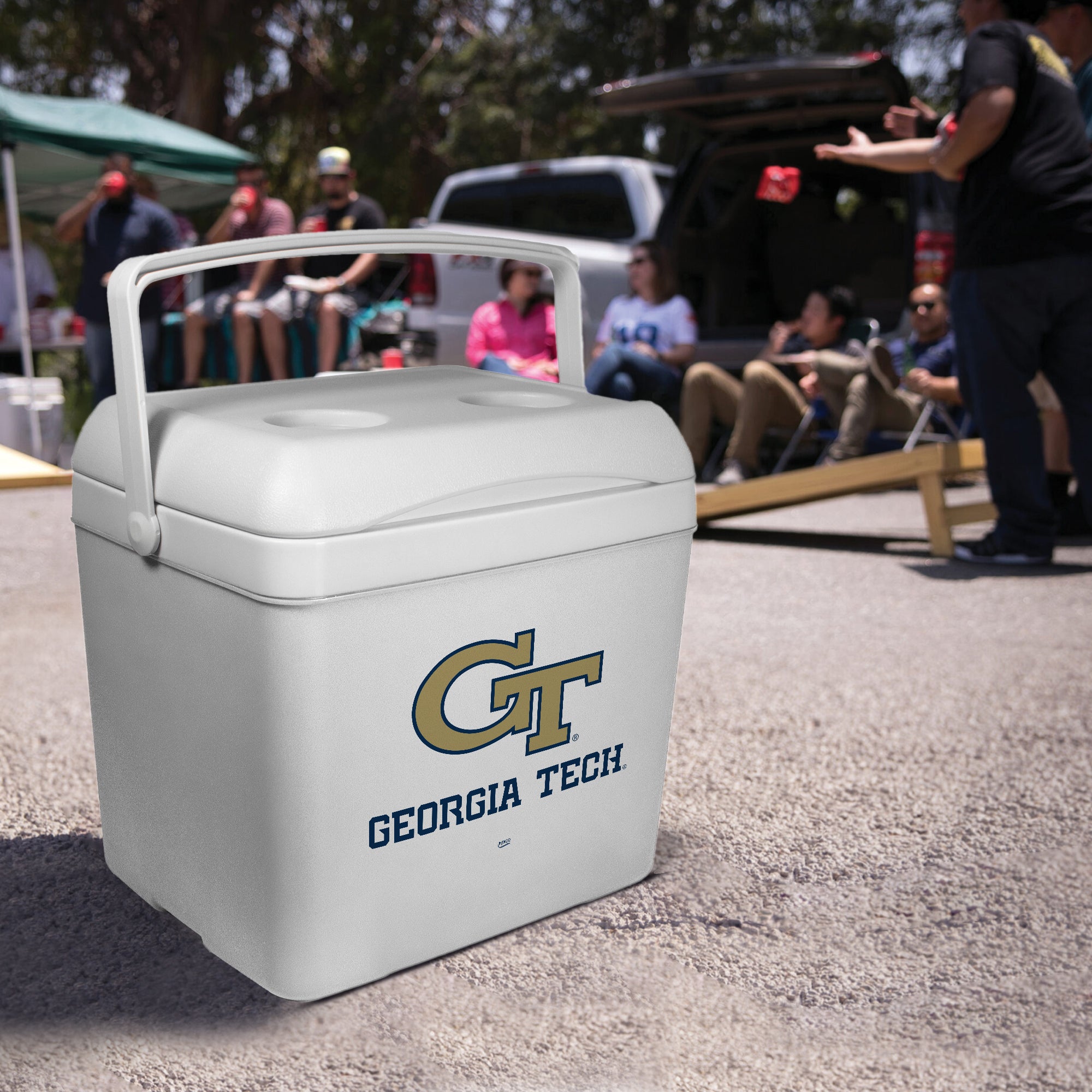 16qt Georgia Tech Yellow Jackets Tailgate Cooler