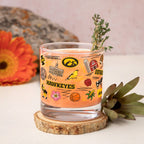 Set of 2 Iowa Hawkeyes 14oz Local Rocks Glasses