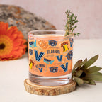 Set of 2 Villanova Wildcats 14oz Local Rocks Glasses