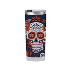 Auburn Tigers 24oz Dia de los Muertos Tumbler