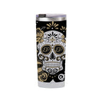 Purdue Boilermakers 24oz Dia de los Muertos Tumbler