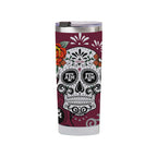 Texas A&M Aggies 24oz Dia de los Muertos Tumbler