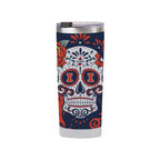 Illinois Fighting Illini 24oz Dia de los Muertos Tumbler