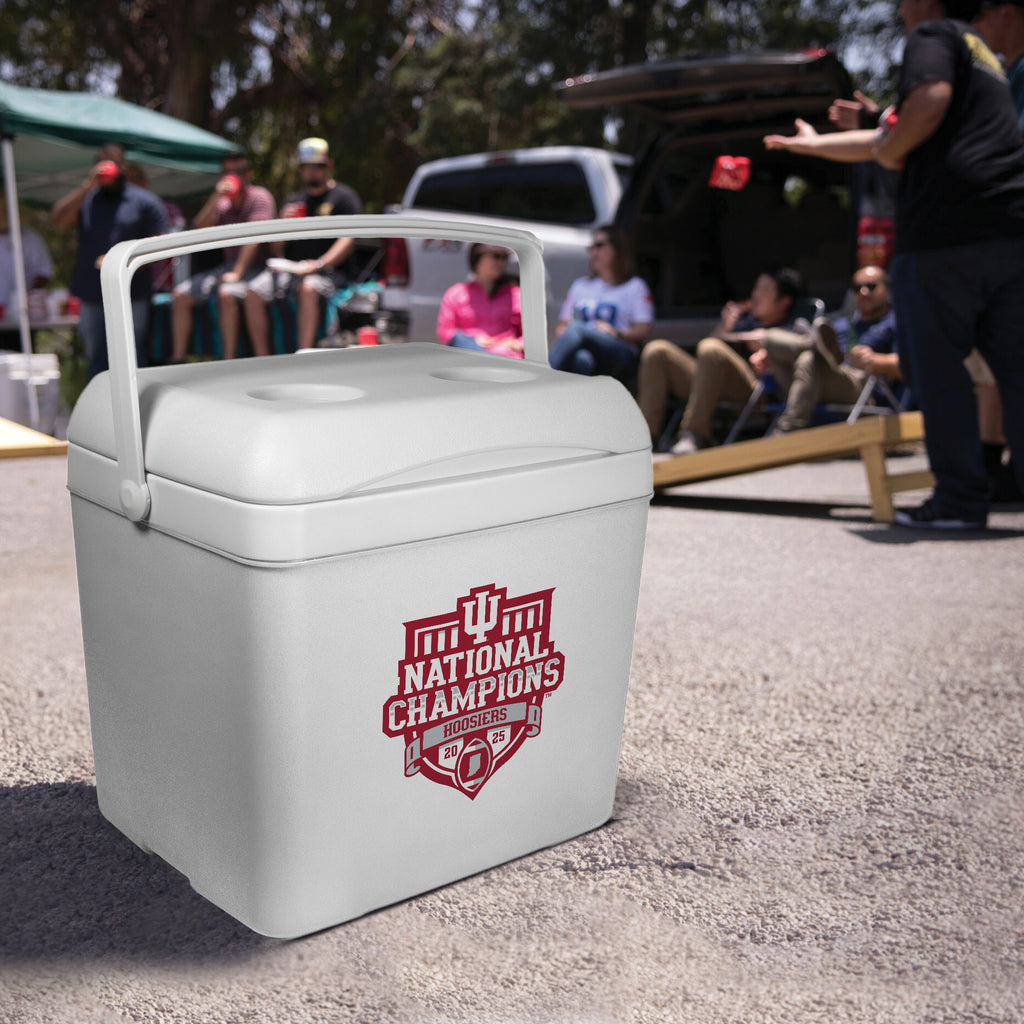 2025 CFP Football National Champions Indiana Hoosiers 16qt Tailgate Cooler