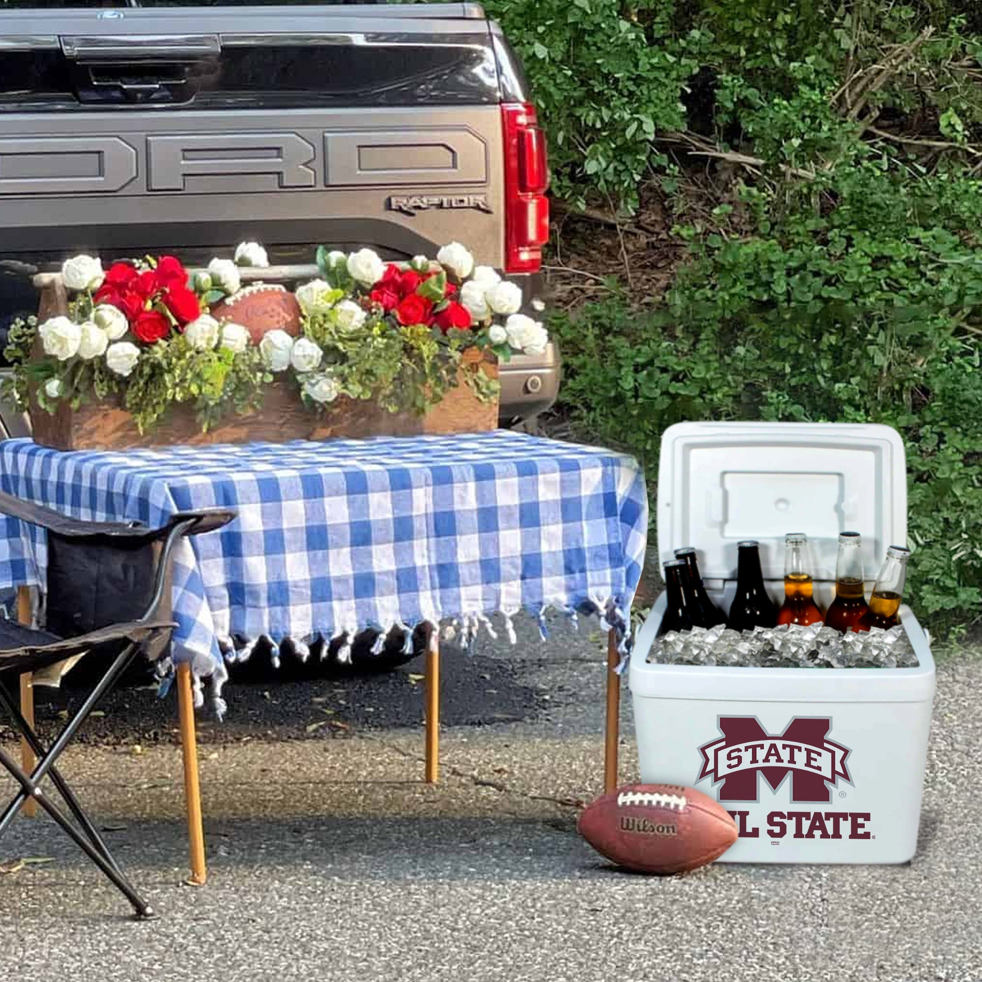 16qt Mississippi State Bulldogs Tailgate Cooler