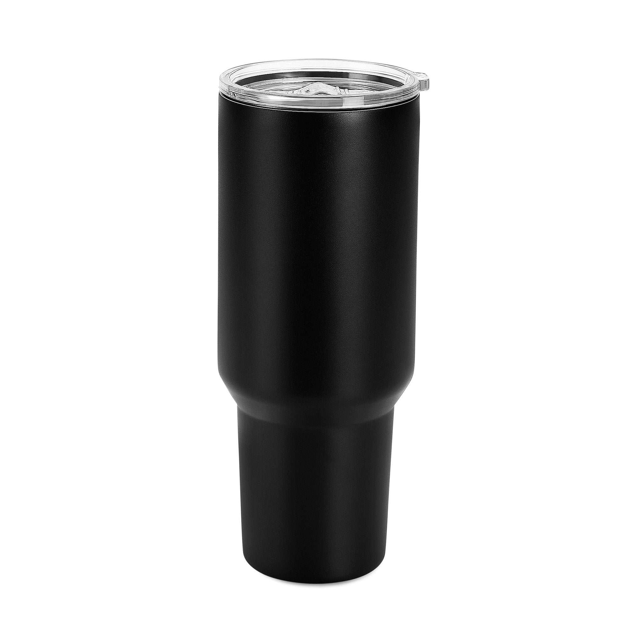 40oz Black Powder Coated Tumbler
