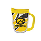 12oz Iowa Hawkeyes Slash Tritan Mug