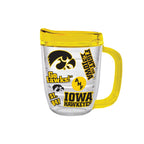 12oz Iowa Hawkeyes Medley Tritan Mug