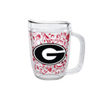 12oz Georgia Bulldogs Floral Tritan Mug