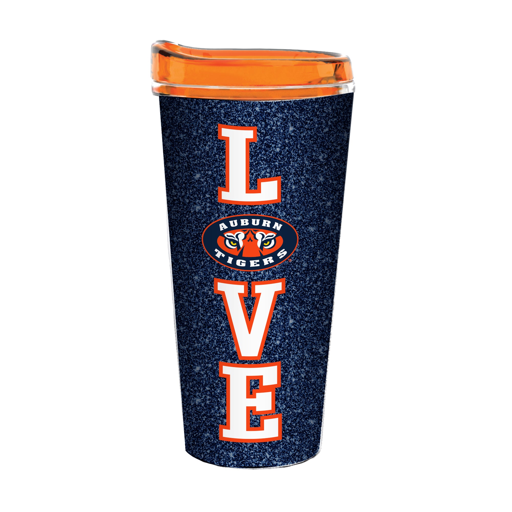 22oz Auburn Tigers Love Tritan Tumbler