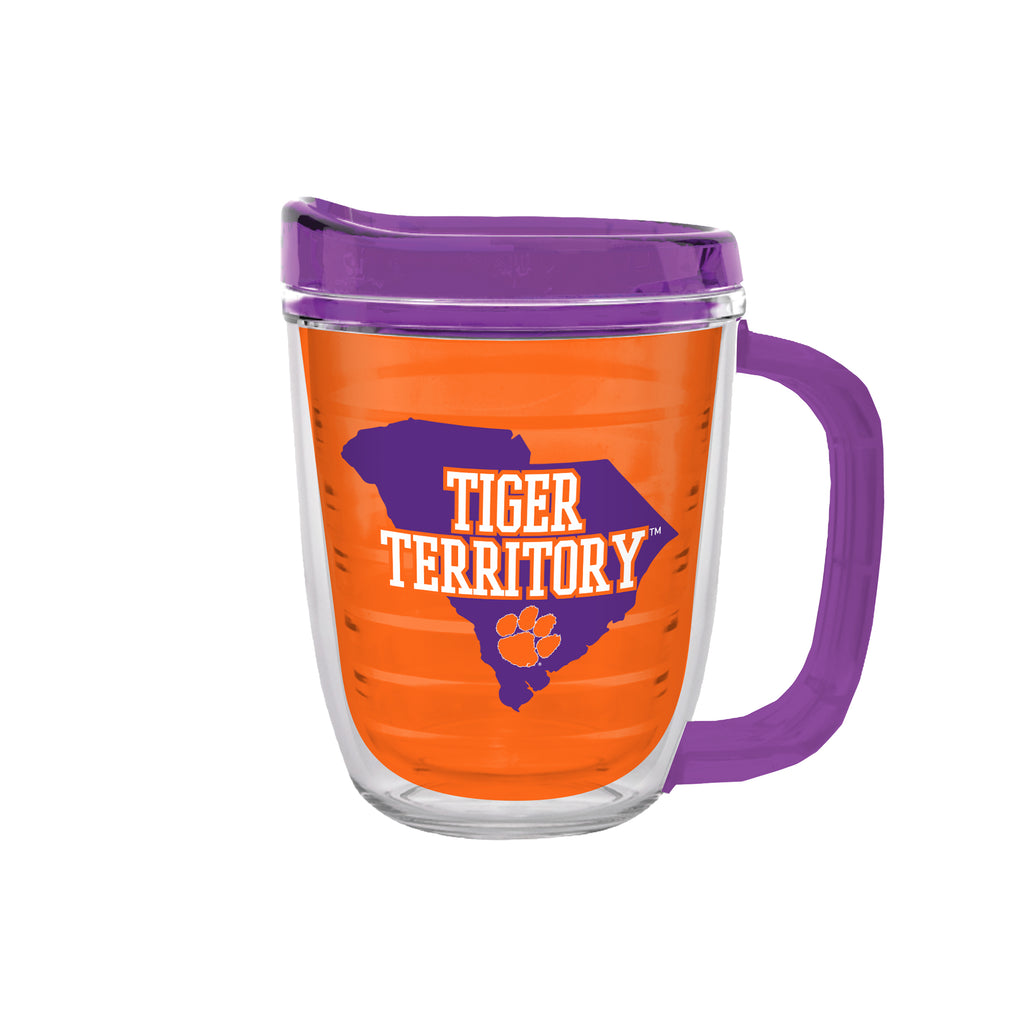 12oz Clemson Tigers MyState Tritan Mug