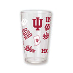Set of 4  Indiana Hoosiers 24oz Tritan Tumblers