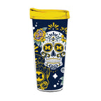 22oz Michigan Wolverines Dia de los Muertos Tritan Tumbler
