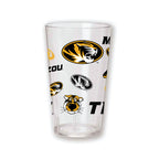Set of 4 Missouri Tigers 24oz Tritan Tumblers