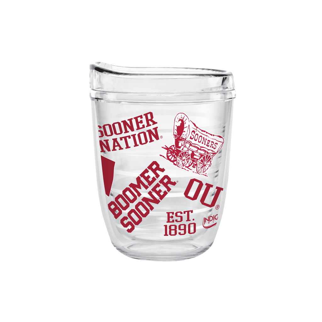 12oz Oklahoma Sooners Medley Tritan Tumbler