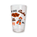 Set of 4 OKLAHOMA ST MEDLEY 24oz Tritan Tumblers