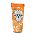 22oz Tennessee Volunteers Dia de los Muertos Tritan Tumbler