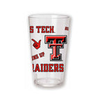 Set of 4 TEXAS TECH MEDLEY  24oz Tritan Tumblers